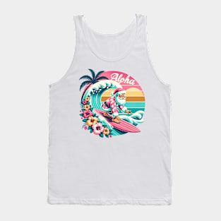 Hawaiian Santa Tank Top